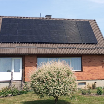 Saulės elektrinės komplektas 6 kW