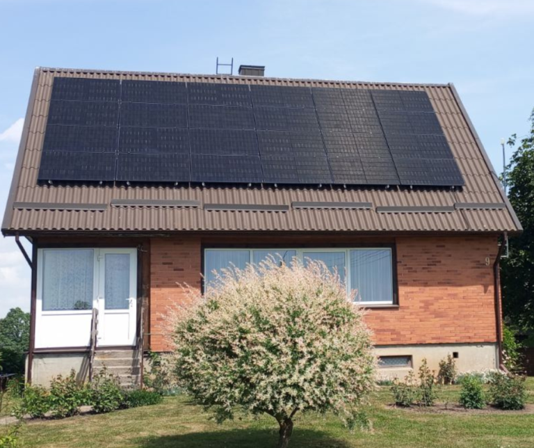 Saulės elektrinės komplektas 8 kW