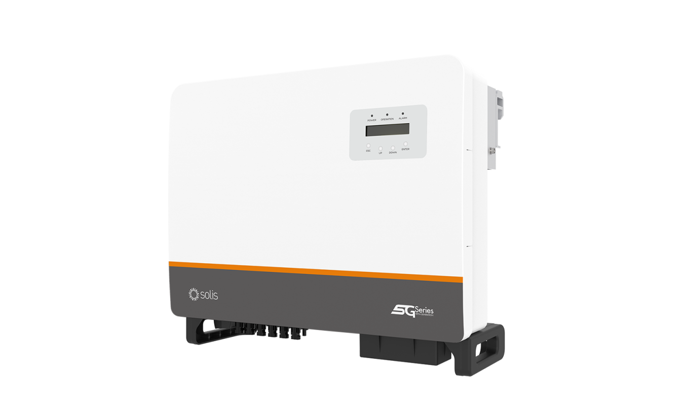 60 kW Solis On-Grid trifazis inverteris, 6 MPPT – S5-GC60K