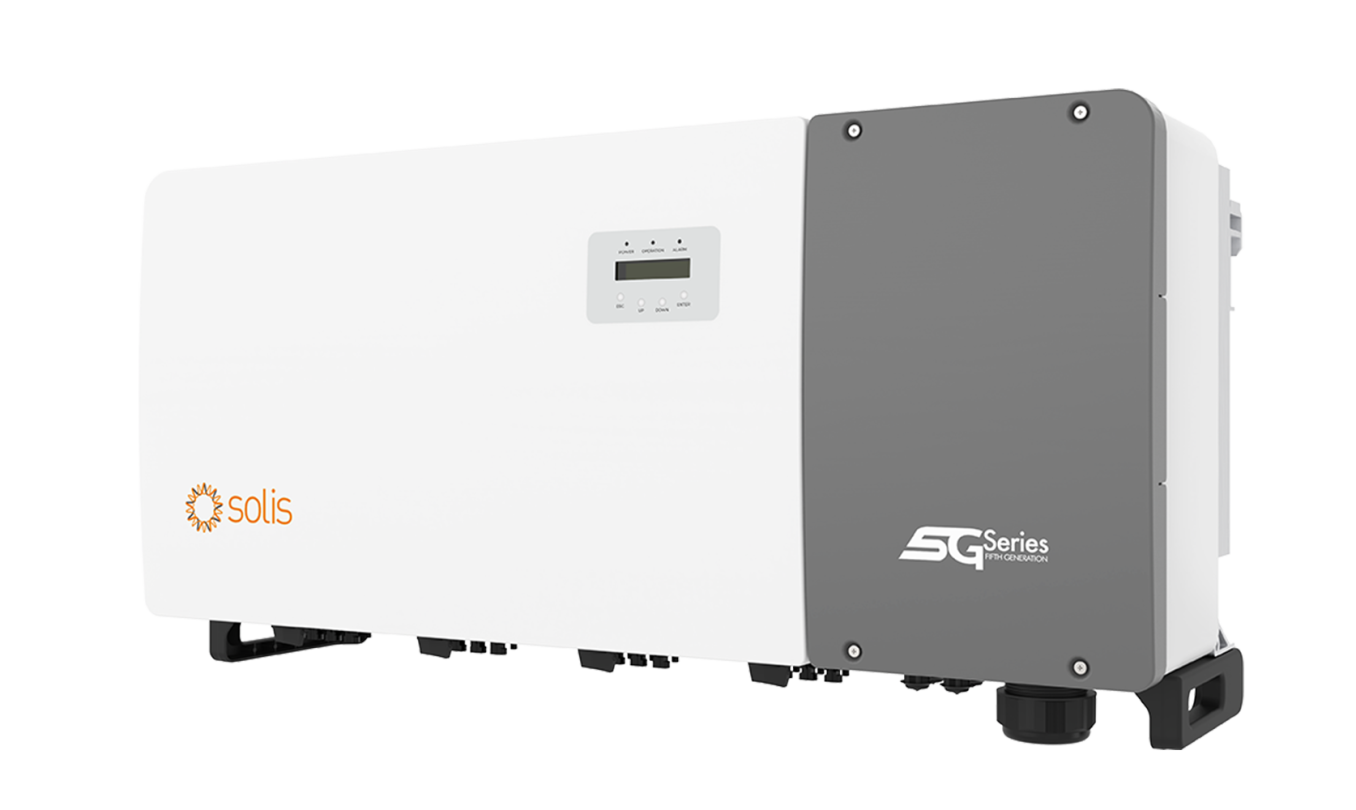 80 kW Solis On-Grid trifazis inverteris, 6 MPPT – 80K-5G-PRO