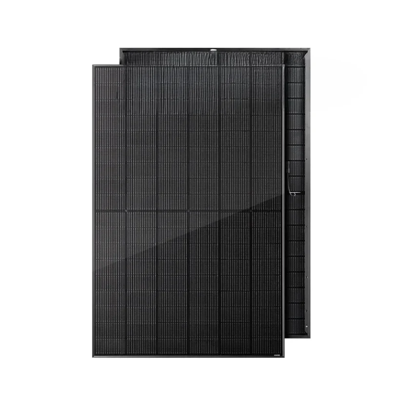 500 W Hanersun N-Type TOPCon Bifacial Full Black saulės modulis HN21RN-54HT500W