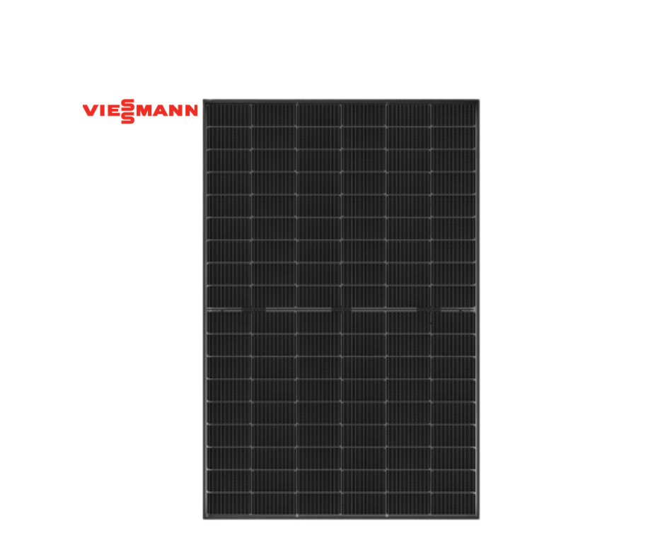 450 W Viessmann Glass-Glass bifacial saulės modulis – M450 HC Blackframe