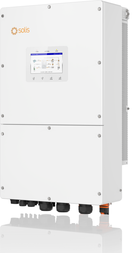 30 kW Solis HV trifazis hibridinis inverteris, 4 MPPT - S6-EH3P30K-H