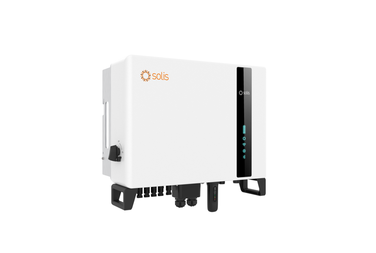 10 kW Solis HV trifazis hibridinis inverteris, 4 MPPT - S6-EH3P10K-H-EU
