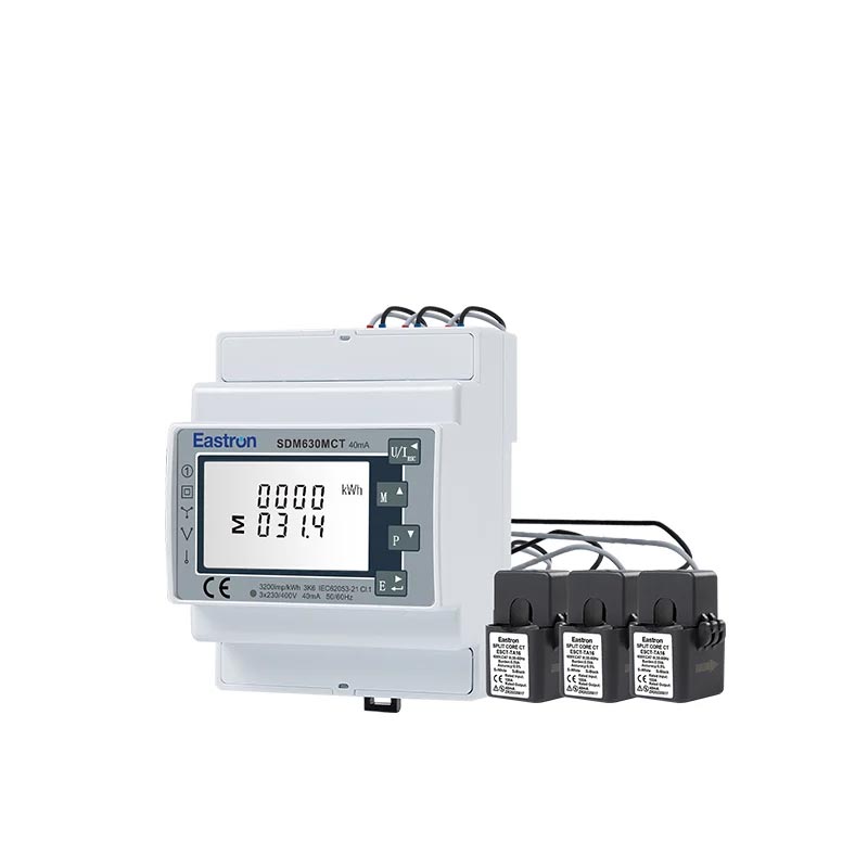 Meter (3 fazių) skirtas 1Ph/3Ph hibridiniams inverteriams SDM630MCT 40mA (with 3 x CT)
