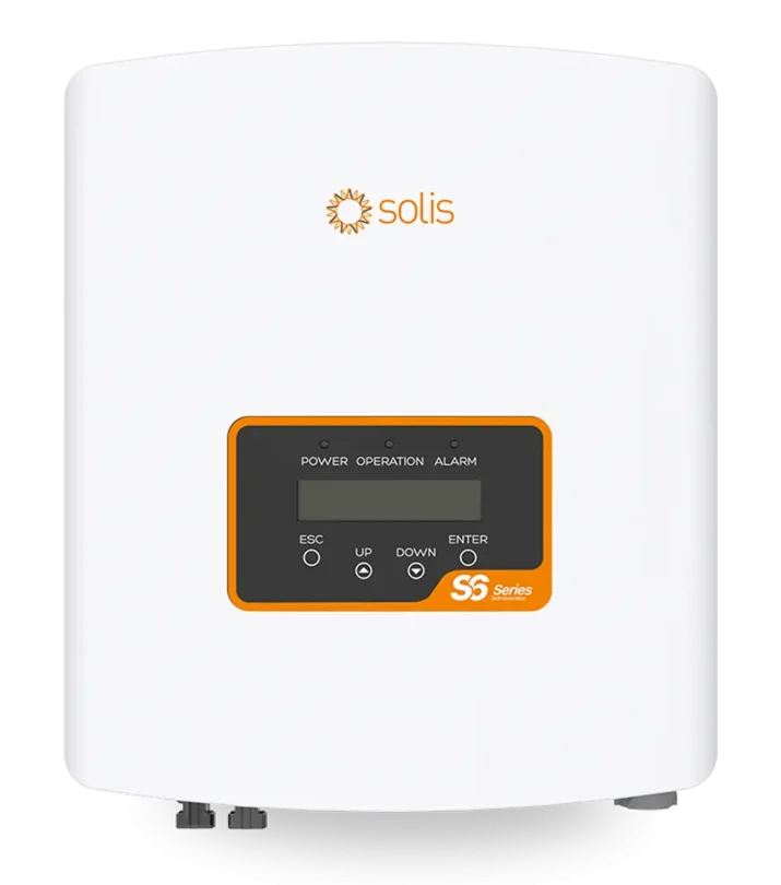 3,6 kW Solis On-Grid vienfazis inverteris, 2 MPPT – S6-GR1P3.6K-S