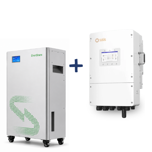 18 kW Solis S6-EH3P18K02-NV-YD-L+ 16,08 kWh Enershare Active16 Pro energijos kaupimo sistema
