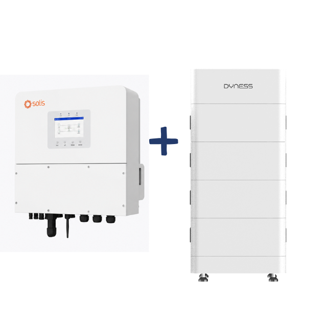 12 kW Solis hibridinis inverteris + Dyness Tower S3 kaupiklis, HV