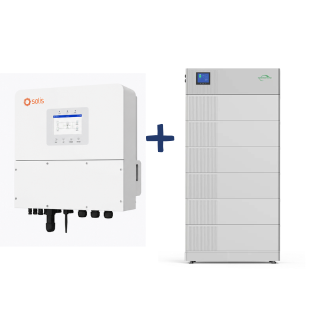 12 kW Solis hibridinis inverteris + Enershare Energy-Core kaupiklis, HV