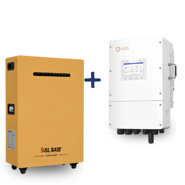 18 kW Solis S6-EH3P18K02-NV-YD-L + 16,076 kWh BSLBATT Li-Pro StyX energijos kaupimo sistema